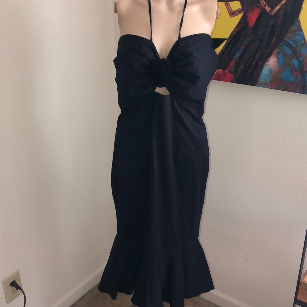 Gianni Bini Black Halter Dress